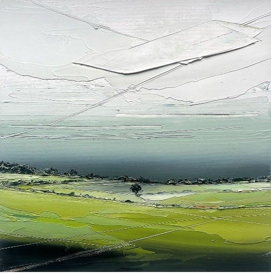 Handgemaltes Acrylbild auf Leinwand – Einzigartiges Kunstwerk in der Galerie der Drachenburg Marktbreit.